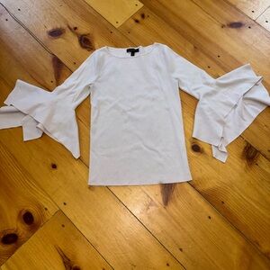 Banana Republic Light Pink Bell Sleeve Top Size Medium